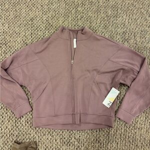 Zella Mauve Zip-Up Jacket
